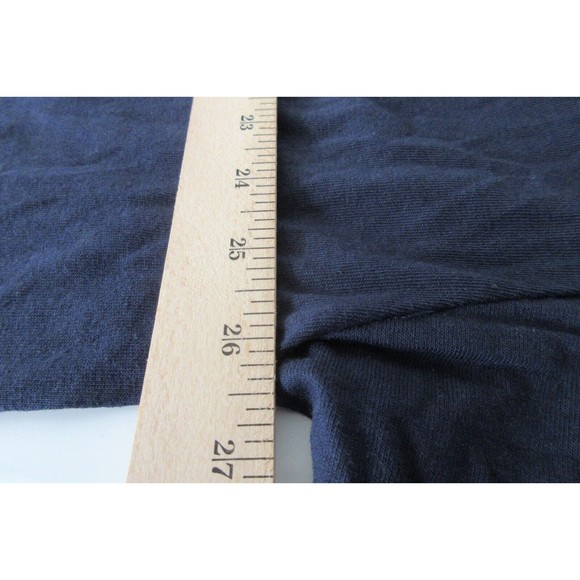 NWOT Dom Adults Shirt Size 3XL Blue No Bad Vibes Graphic Short Sleeves Crew Neck - Picture 8 of 8